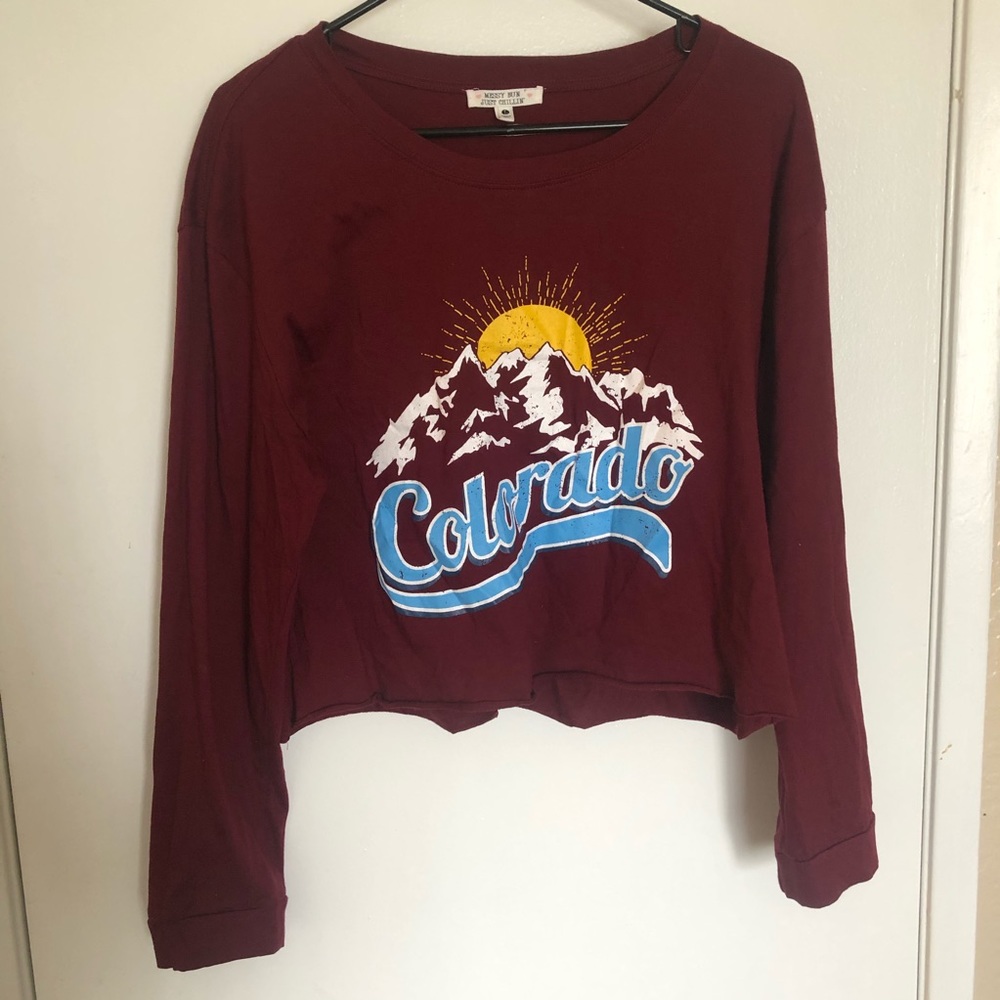 Crop long sleeve